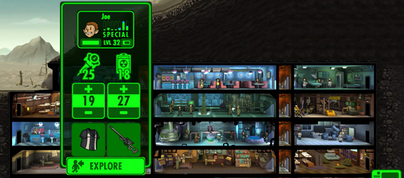 Советы Fallout Shelter: хорошо подготовленный боец долго может жить в пустоши 