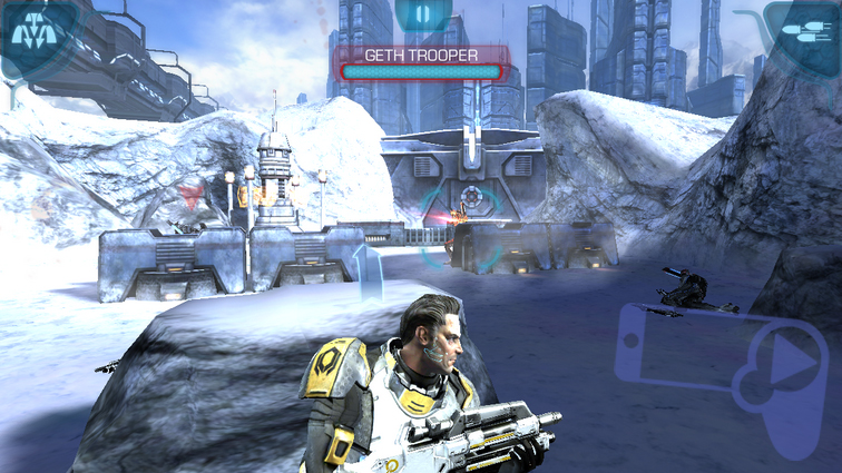 Mass Effect: Infiltrator - геймплей 