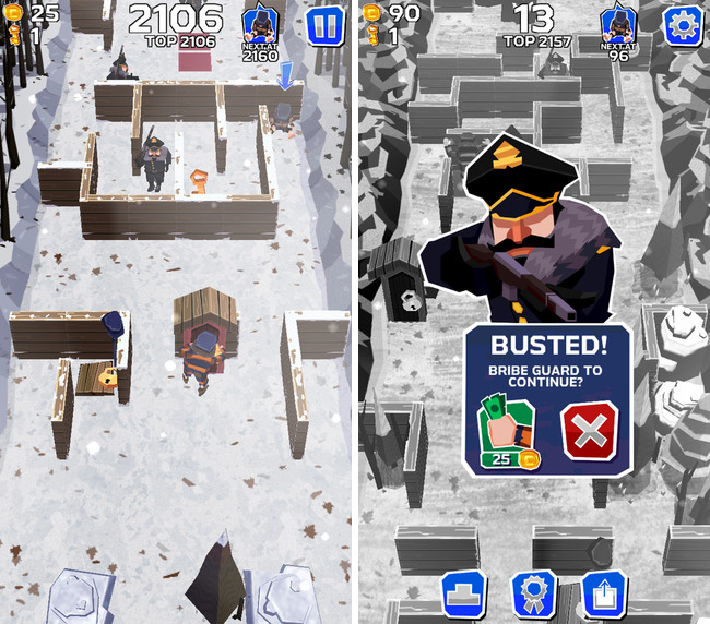 Лучшие игры 20 августа для iOS и Android: Winter Fugitives, Horizon Chase, Happy Wheels…